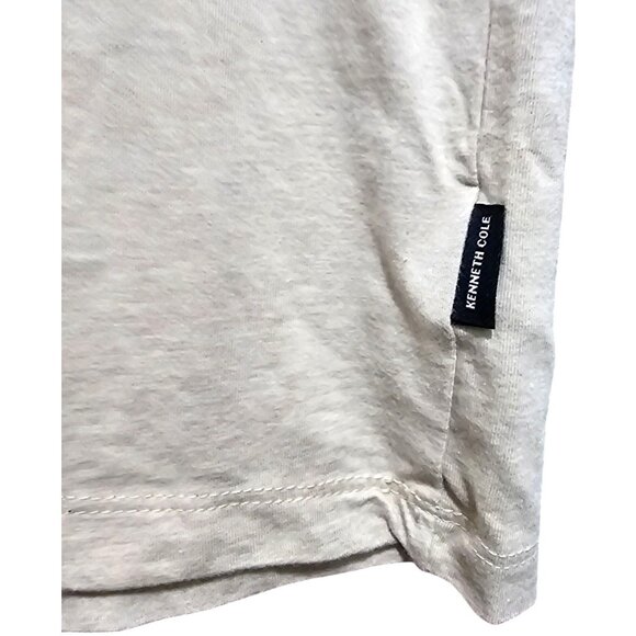 Kenneth Cole Beige Organic Cotton Blend Mens T-Shirt Medium - Picture 3 of 9